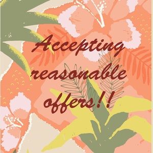 Offers Welcomed